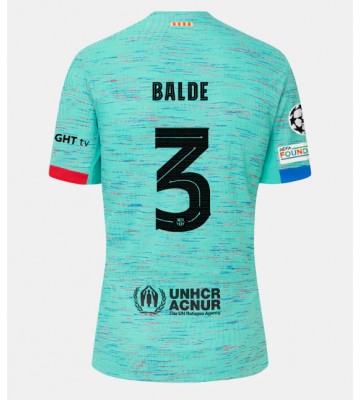 Barcelona Alejandro Balde #3 Replika Tredjetrøje 2023-24 Kortærmet